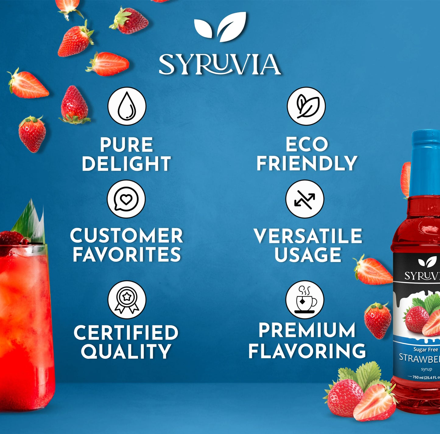 sugar free syrup strawberry