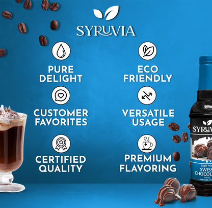 swiss chocolate drink syrup  
