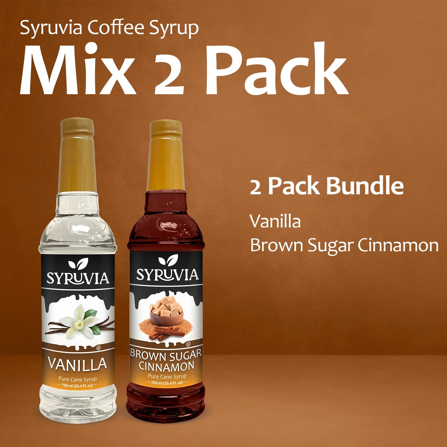 variety pack vanilla brown sugar syrup