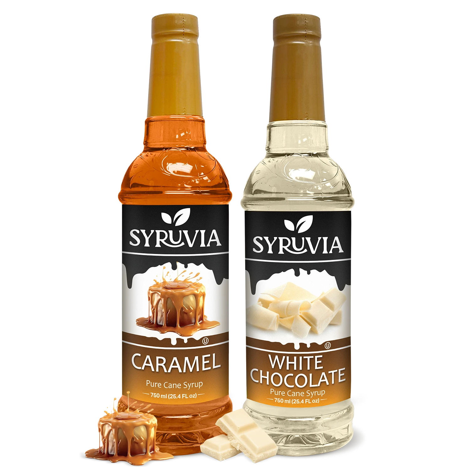 white chocolate caramel syrup