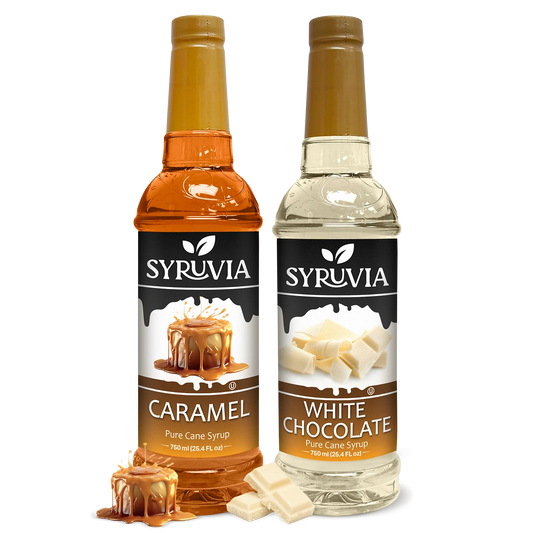 white chocolate caramel syrup