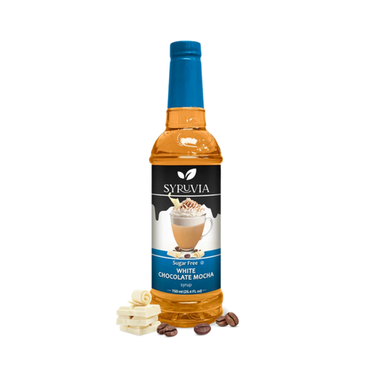 white chocolate sugar free coffee syrup